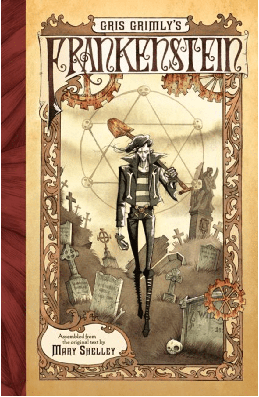 Clarion Books Graphic Novel Gris Grimly's Frankenstein: A Graphic Novel 9780061862984 0061862983