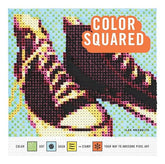 Clarkson Potter Books > Coloring Books Color Squared: Color, Dot, Dash, or Stamp Your Way to Awesome Pixel Art Paperback 9781524758950