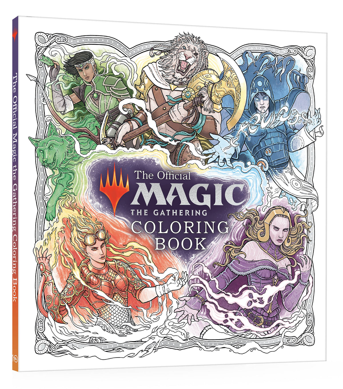 Clarkson Potter/Ten Speed Books > Coloring Books The Official Magic: The Gathering Coloring Book 9780593838198 PRH-9780593838198