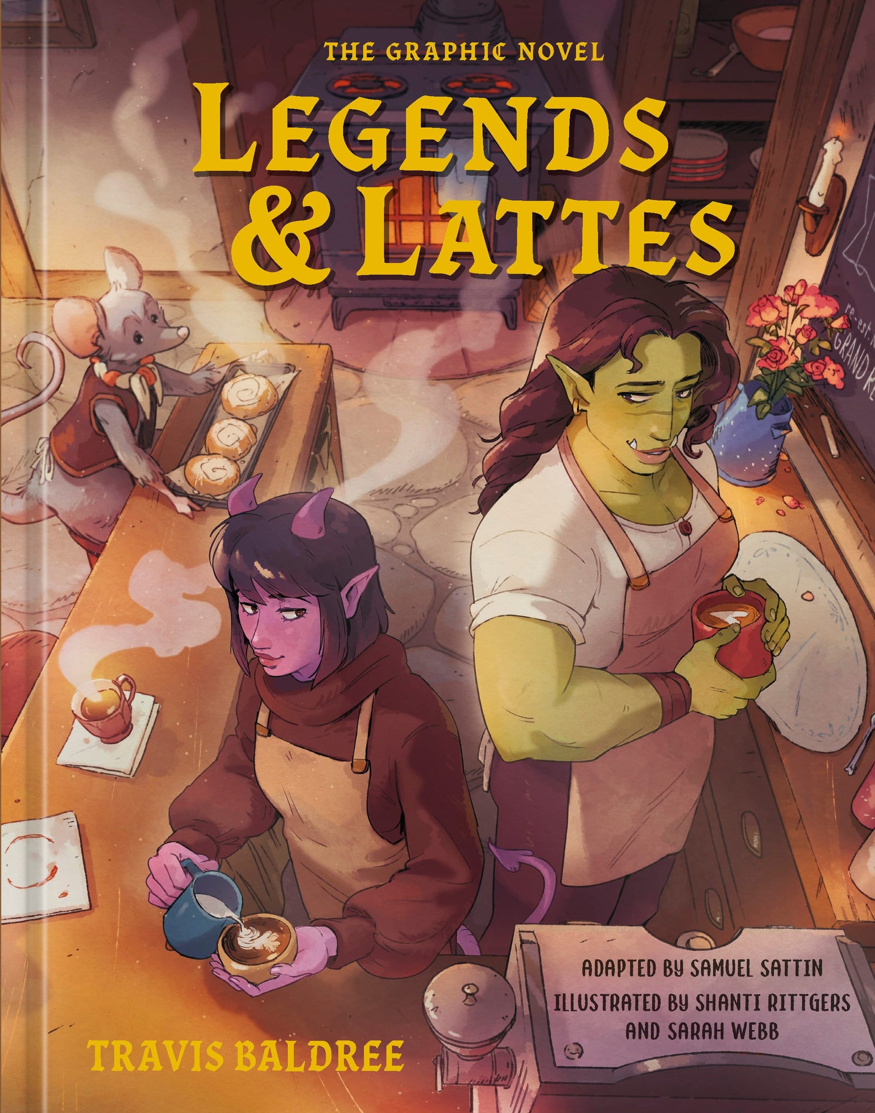 Clarkson Potter/Ten Speed Graphic Novel Legends & Lattes: The Graphic Novel HC (Release Date: 10/06/2026) 9781984862310 PRH- 9781647296421
