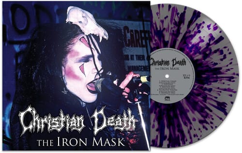 Cleopatra Music > Vinyl Records Christian Death - The Iron Mask (Limited Edition, Colored Vinyl, Purple, Silver, Splatter) 889466747717 CLE7477.1