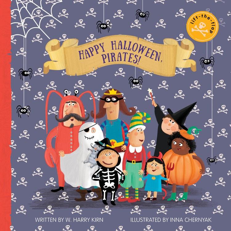 Clever Publishing Books > True Crime & Conspiracy > Paranormal & Extraterrestrial Happy Halloween, Pirates!: Lift-the-Flap Book - Hardcover 9781948418881 MC-27867