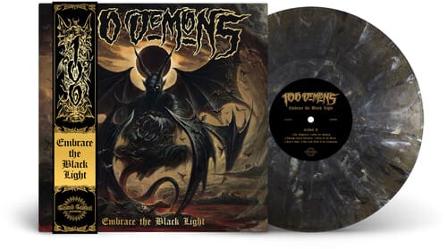 Closed Casket Activi Music > Vinyl Records 100 Demons - Embrace The Black Light (Indie Exclusive, Colored Vinyl, Gray, Black, White) 731851220278 CCAS157.1