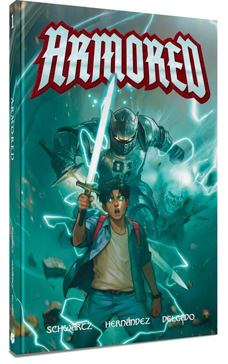 Clover Press Graphic Novel ARMORED HC VOL 01 9781951757427 0825CP0563