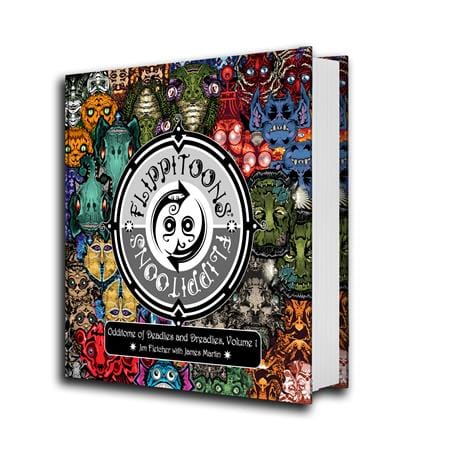 Clover Press Graphic Novel FLIPPITOONS HC (Release Date: 11/04/2026) 9781951757991 0826CP0688