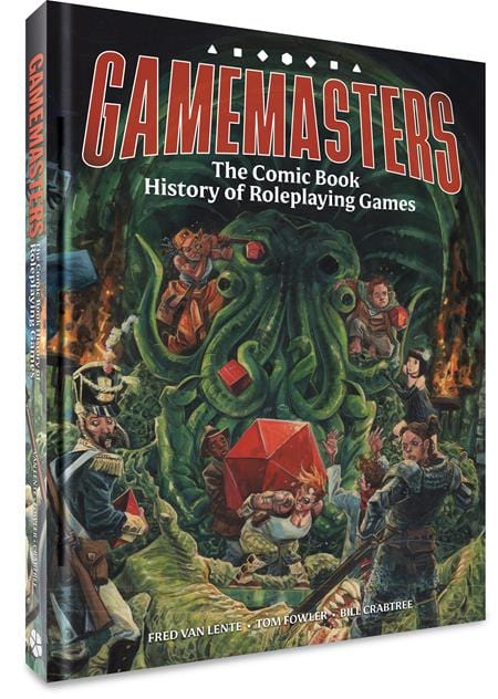 Clover Press Graphic Novel GAMEMASTERS THE COMIC BOOK HISTORY OF ROLEPLAYING GAMES HC 9781951757267 0125CP490