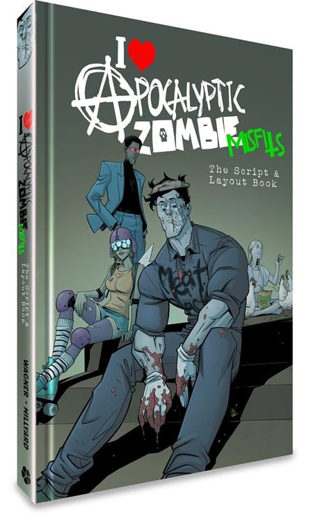 Clover Press Graphic Novel I LOVE APOCALYPTIC ZOMBIE MISFITS HC SCRIPTS & LAYOUTS EDITION (Release Date: 12/16/2026) 9798951577214 1026CP0579