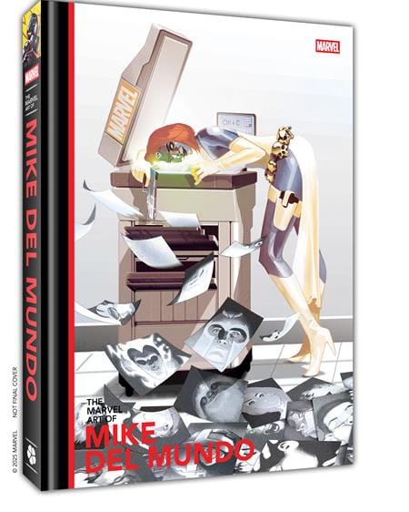 Clover Press Graphic Novel MARVEL ART OF MIKE DEL MUNDO HC DIRECT MARKET ED 9781951757489 0126CP0552