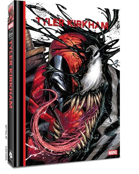 Clover Press Graphic Novel MARVEL ART OF TYLER KIRKHAM HC DIRECT MARKET ED 9781951757441 0825CP0565