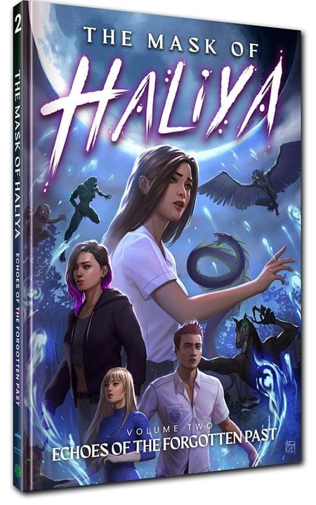 Clover Press Graphic Novel MASK OF HALIYA HC VOL 02 ECHOES OF THE FORGOTTEN PAST 9781951757342 0625CP476