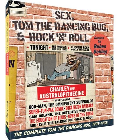 Clover Press Graphic Novel TOM THE DANCING BUG TP VOL 02 SEX TOM THE DANCING BUG AND ROCK N ROLL 9781951757557 0226CP0577