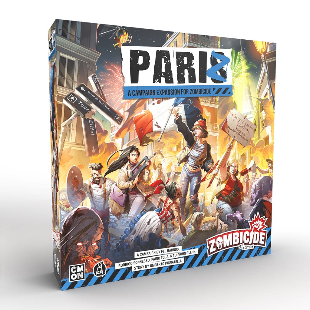 CMON Board Games Zombicide 2nd Edition: PariZ 889696017826 ZCD016