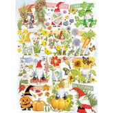 Cobble Hill Puzzles > Jigsaw Puzzles A Happy Gnome Life (1000 Piece Puzzle) 625012402613 40261