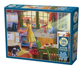 Cobble Hill Puzzles > Jigsaw Puzzles Apple Pie Kitchen (500 Piece Puzzle) 625012450294 45029