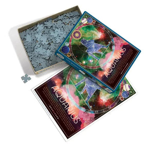 Cobble Hill Puzzles > Jigsaw Puzzles Aquarius (500 Piece Puzzle) 625012450218 45021