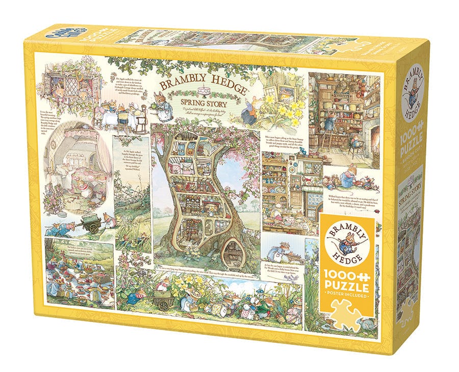 Cobble Hill Puzzles > Jigsaw Puzzles Brambly Hedge Spring Story (1000 Piece Puzzle) 625012400152 40015