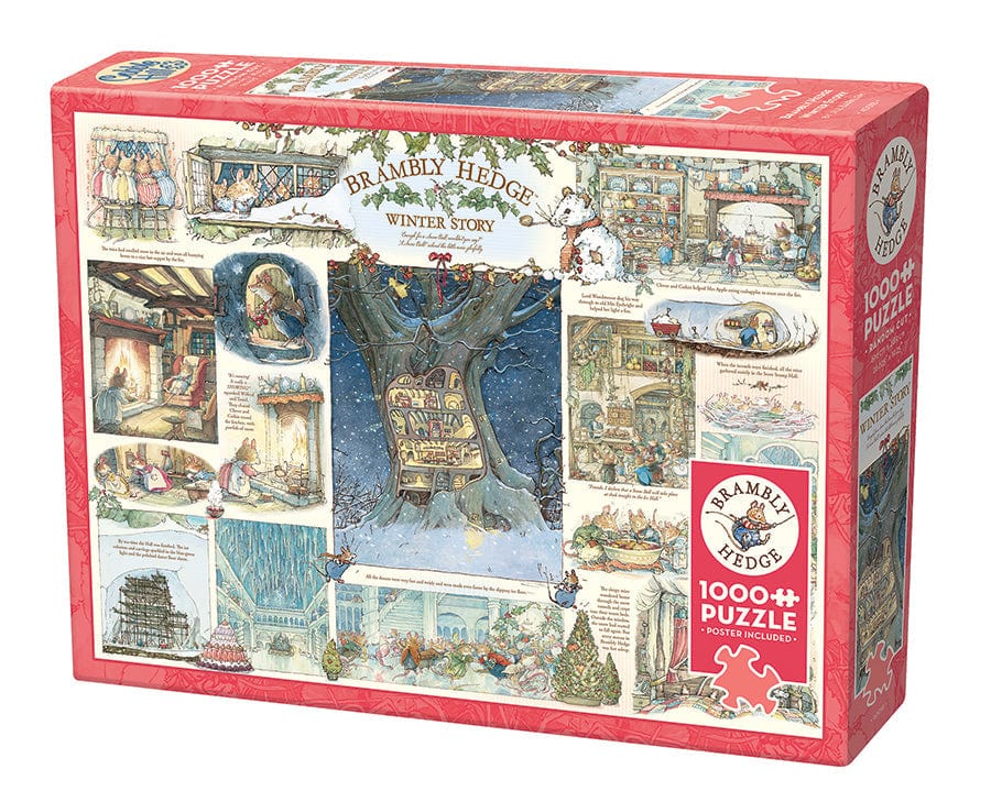 Cobble Hill Puzzles > Jigsaw Puzzles Brambly Hedge Winter Story (1000 Piece Puzzle) 625012400183 40018