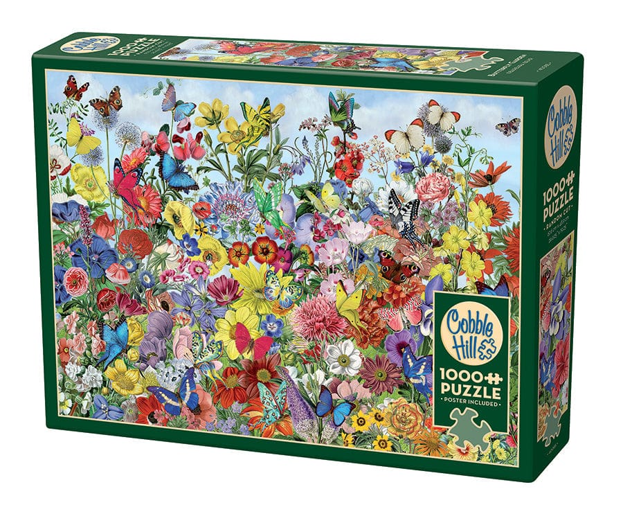Cobble Hill Puzzles > Jigsaw Puzzles Butterfly Garden (1000 Piece Puzzle) 625012400855 40085