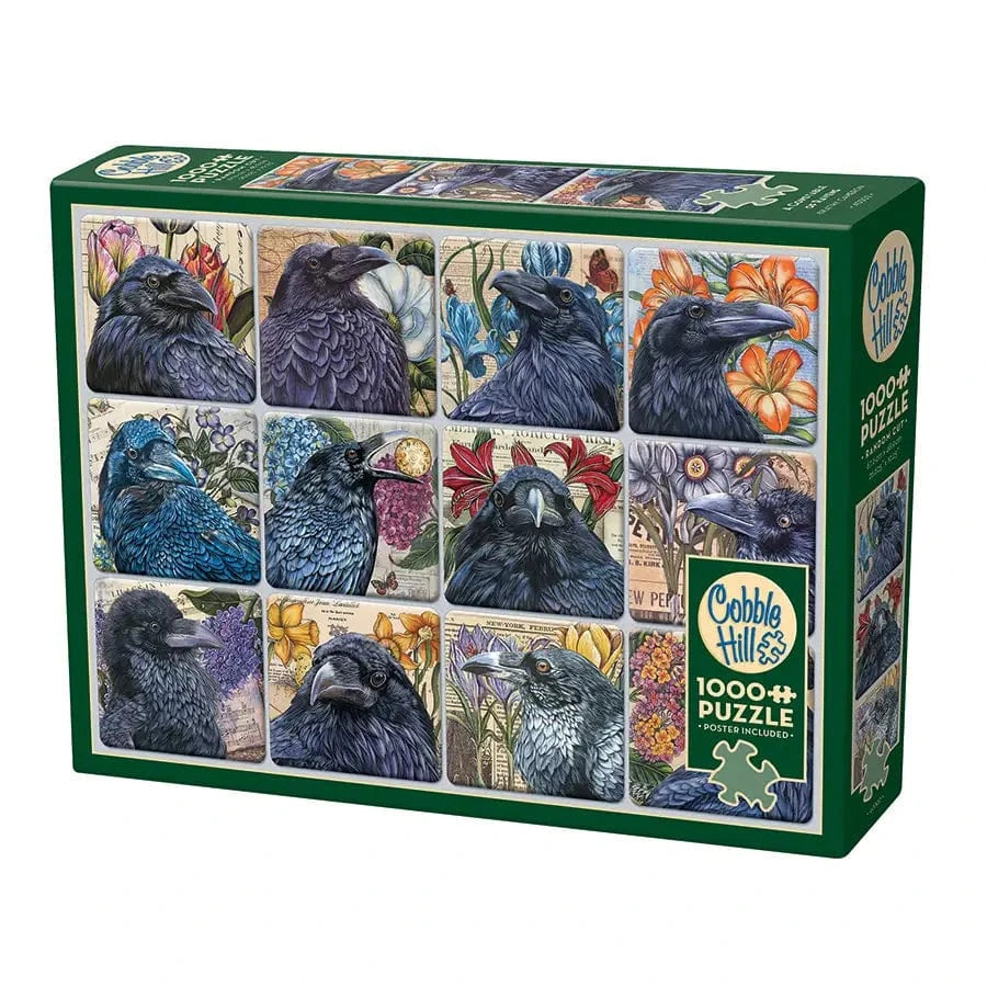 Cobble Hill Puzzles > Jigsaw Puzzles COBBLE HILL: A CONSTABLE OF RAVENS 1000 PC PUZZLE 625012403023 40302