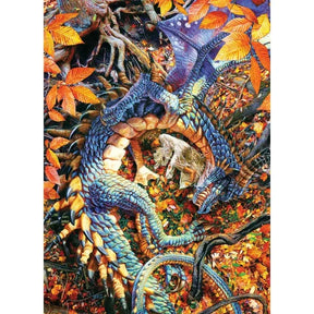 Cobble Hill Puzzles > Jigsaw Puzzles COBBLE HILL: ABBY'S DRAGON 1000 PC PUZZLE 625012401333 40133