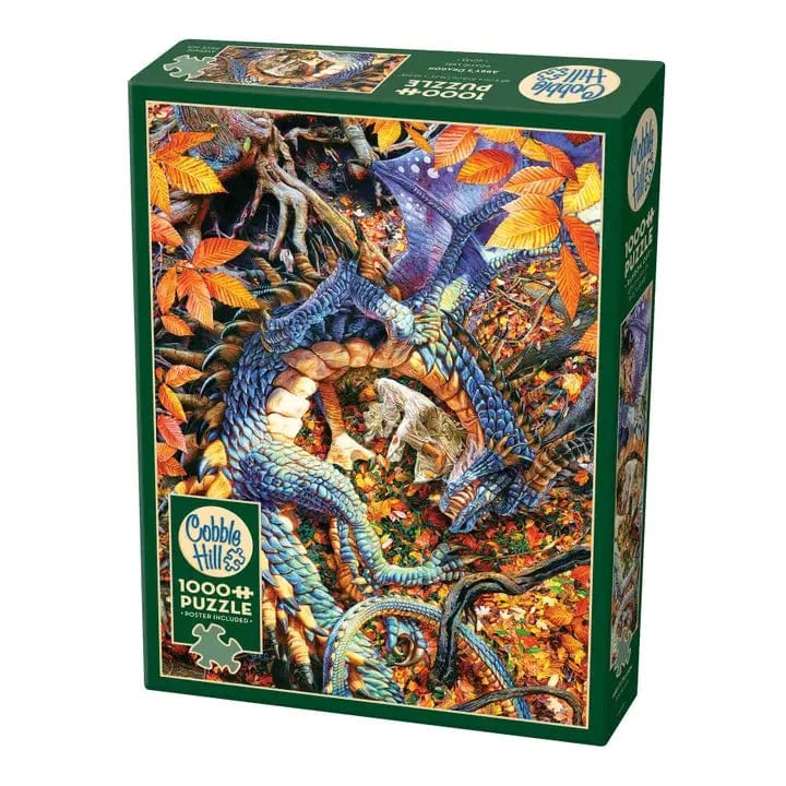 Cobble Hill Puzzles > Jigsaw Puzzles COBBLE HILL: ABBY'S DRAGON 1000 PC PUZZLE 625012401333 40133