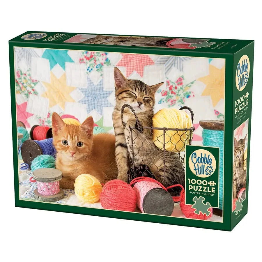 Cobble Hill Puzzles > Jigsaw Puzzles COBBLE HILL: BALLS OF FLUFF 1000 PC PUZZLE 625012402507 40250