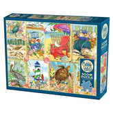 Cobble Hill Puzzles > Jigsaw Puzzles COBBLE HILL: DAY AT THE BEACH 500 PC PUZZLE 625012451093 45109