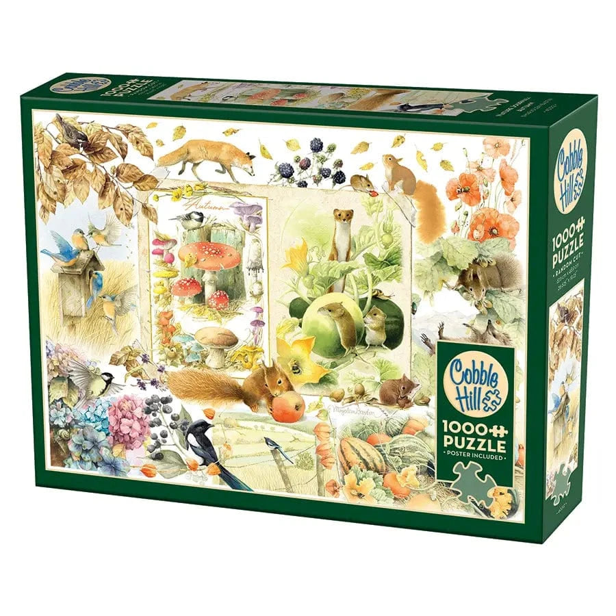 Cobble Hill Puzzles > Jigsaw Puzzles COBBLE HILL: NATURE JOURNAL - AUTUMN 1000 PC PUZZLE 625012403122 40312
