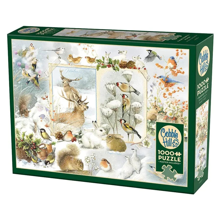Cobble Hill Puzzles > Jigsaw Puzzles COBBLE HILL: NATURE JOURNAL - WINTER 1000 PC PUZZLE 625012403139 40313