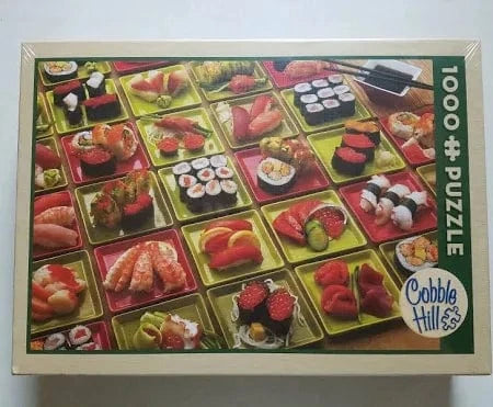 Cobble Hill Puzzles > Jigsaw Puzzles COBBLE HILL: SUSHI SUSHI SUSHI 1000 PC PUZZLE 625012571760
