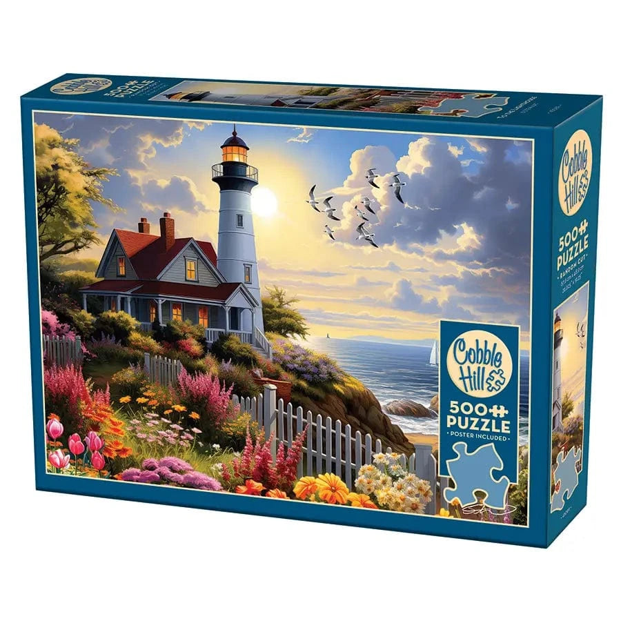 Cobble Hill Puzzles > Jigsaw Puzzles COBBLE HILL: TO THE LIGHTHOUSE 500 PC PUZZLE 625012450898 45089