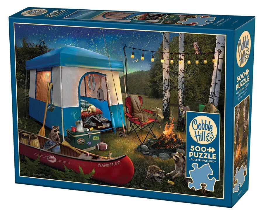 Cobble Hill Puzzles > Jigsaw Puzzles COBBLE HILL: WANDERLUST 500 PC PUZZLE 625012450881