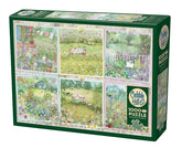 Cobble Hill Puzzles > Jigsaw Puzzles Cottage Gardens (1000 Piece Puzzle) 625012400138 40013