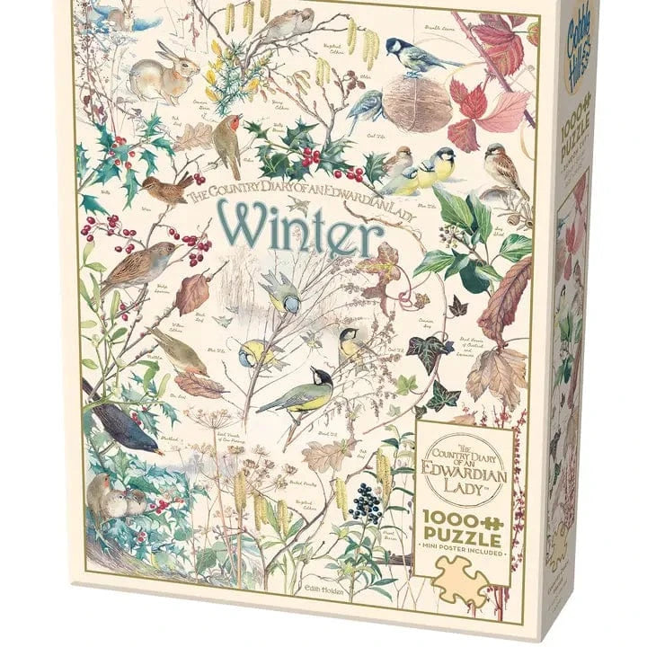 Cobble Hill Puzzles > Jigsaw Puzzles Country Diary: Winter (1000 Piece Puzzle) 625012400954 40095