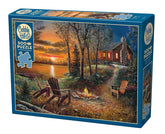 Cobble Hill Puzzles > Jigsaw Puzzles Fireside (500 Piece Puzzle) 625012450669 45066