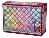 Cobble Hill Puzzles > Jigsaw Puzzles Four Square Quilt Blocks (2000 Piece Puzzle) 625012490108 49010