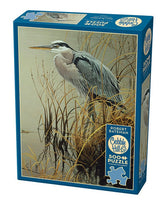 Cobble Hill Puzzles > Jigsaw Puzzles Great Blue Heron (500 Piece Puzzle) 625012450492 45049