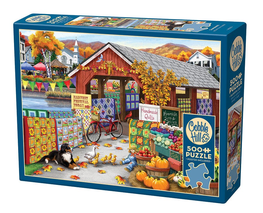 Cobble Hill Puzzles > Jigsaw Puzzles Harvest Festival (500 Piece Puzzle) 625012450270 45027