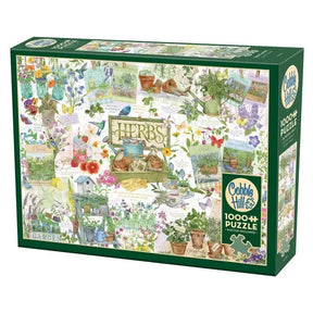 Cobble Hill Puzzles > Jigsaw Puzzles Herb Garden (1000 Piece Puzzle) 625012402583 40258
