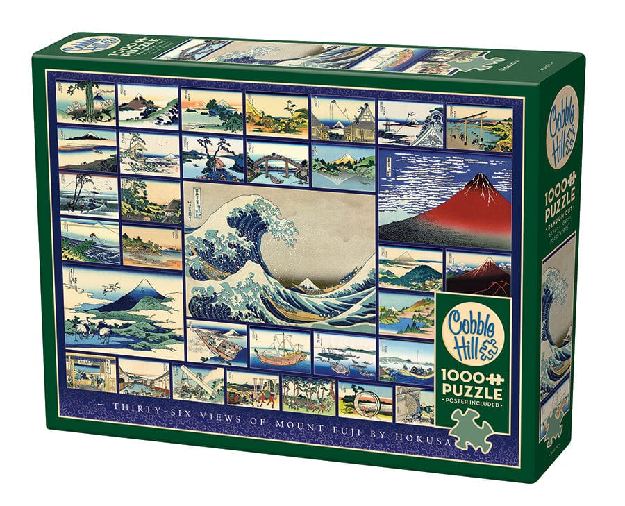 Cobble Hill Puzzles > Jigsaw Puzzles Hokusai (1000 Piece Puzzle) 625012400961 40096