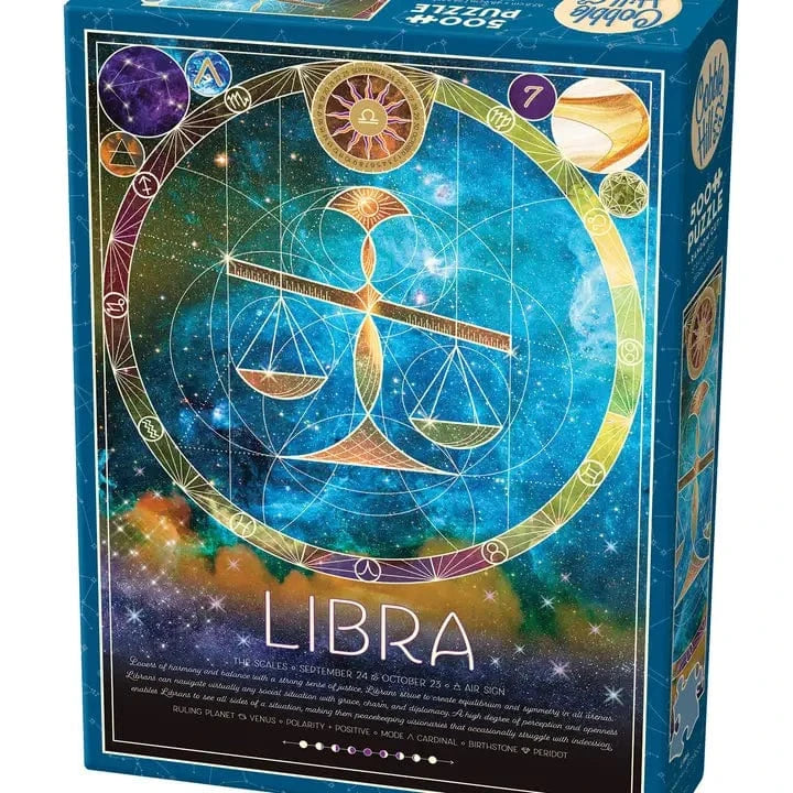 Cobble Hill Puzzles > Jigsaw Puzzles Libra (500 Piece Puzzle) 625012450171 45017