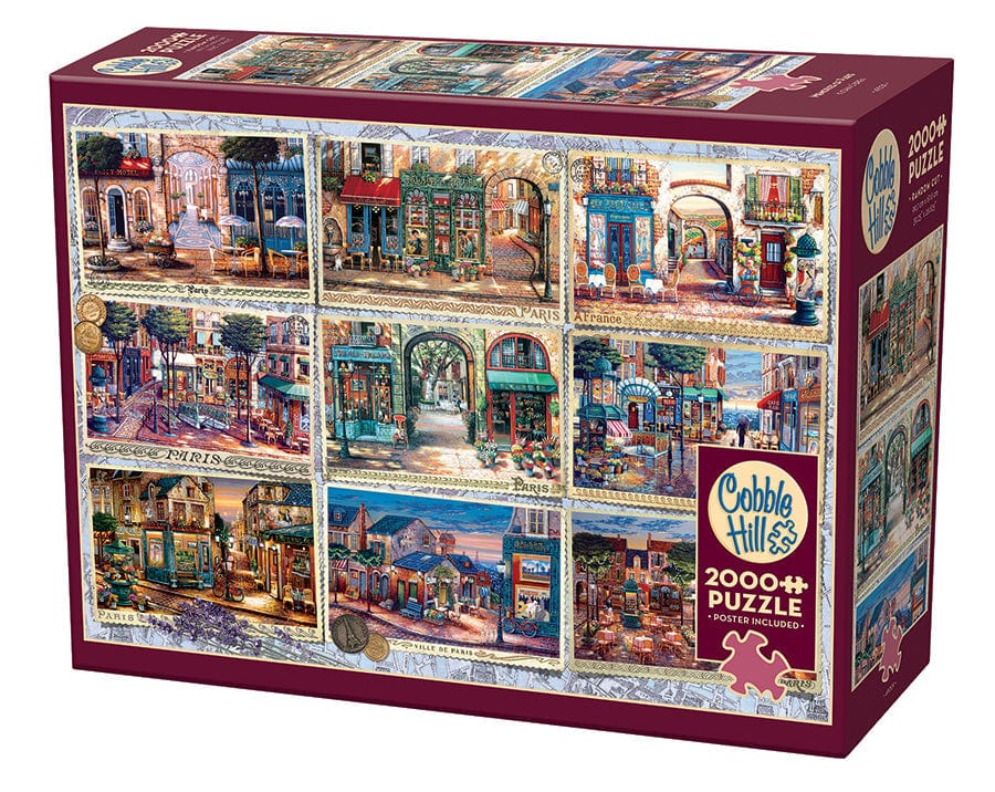 Cobble Hill Puzzles > Jigsaw Puzzles Memories of Paris (2000 Piece Puzzle) 625012490092 49009