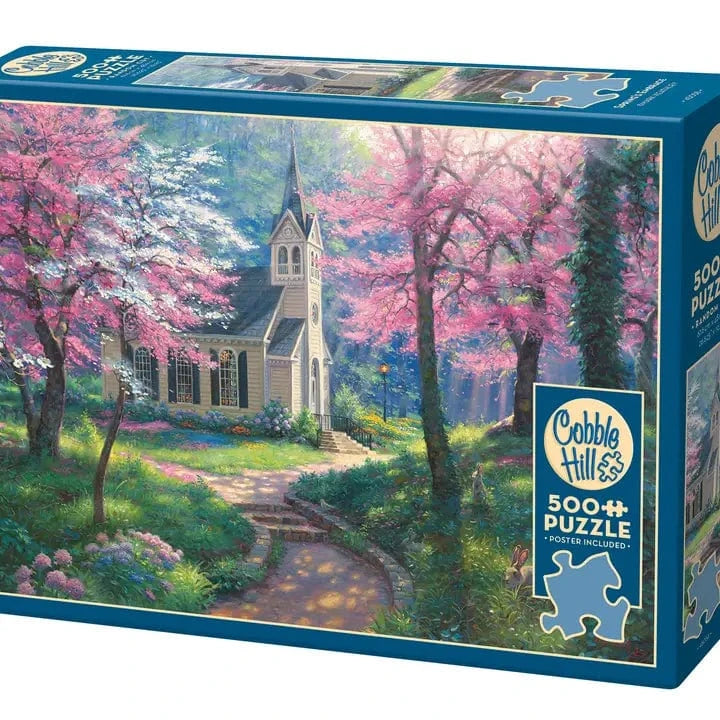 Cobble Hill Puzzles > Jigsaw Puzzles Spring's Embrace (500 Piece Puzzle) 625012450584 45058