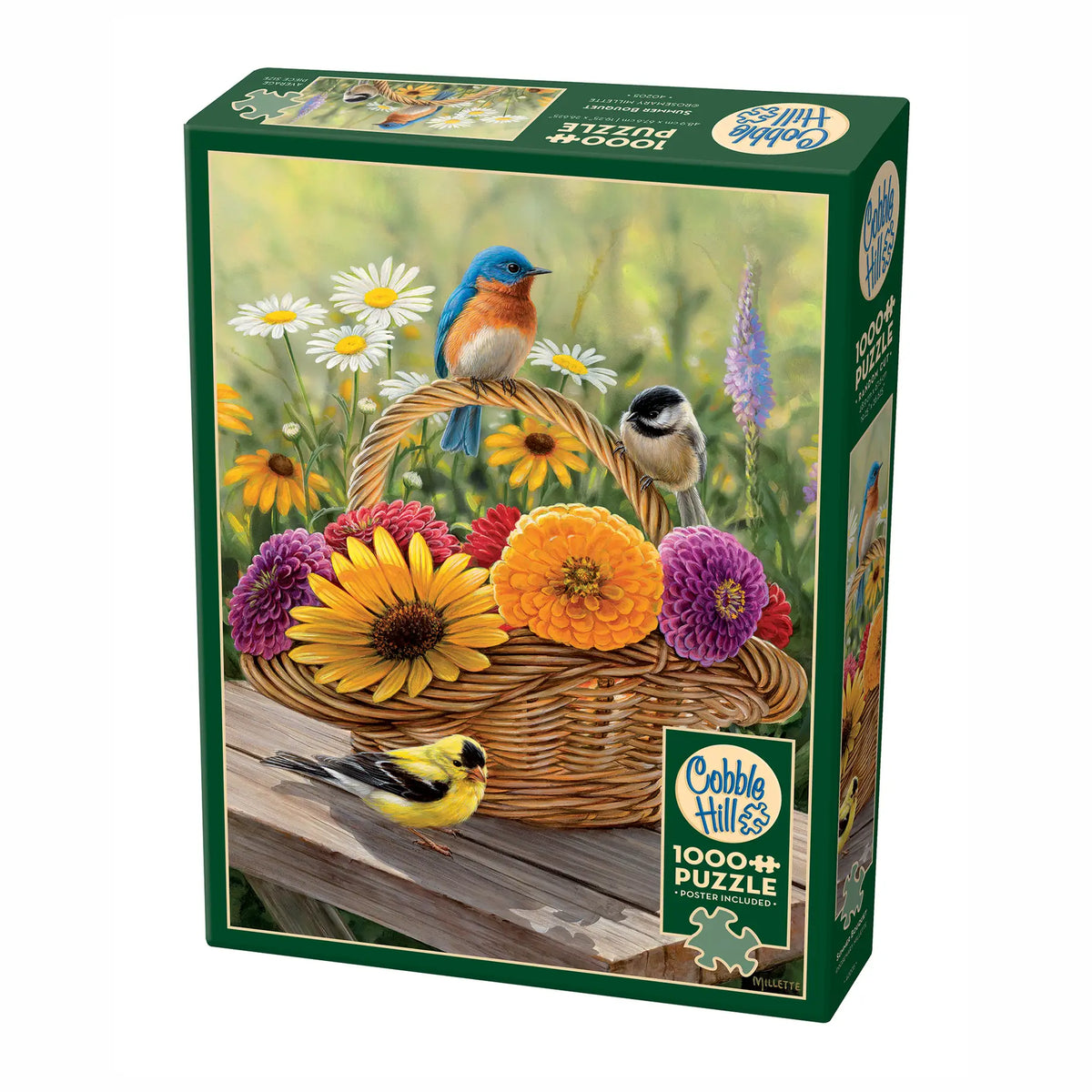Cobble Hill Puzzles > Jigsaw Puzzles Summer Bouquet (1000 Piece Puzzle)