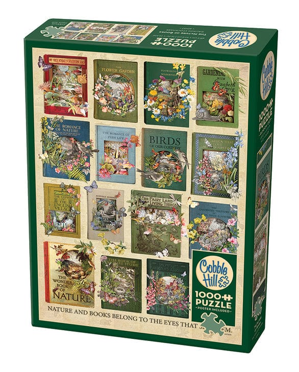 Cobble Hill Puzzles > Jigsaw Puzzles The Nature of Books (1000 Piece Puzzle) 625012401975 40197