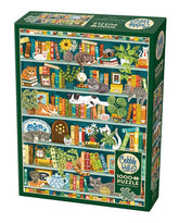 Cobble Hill Puzzles > Jigsaw Puzzles The Purrfect Bookshelf (1000 Piece Puzzle) 625012400237 40023