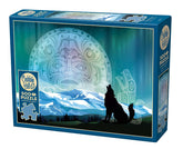 Cobble Hill Puzzles > Jigsaw Puzzles Two Wolves (500 Piece Puzzle) 625012450102 45010