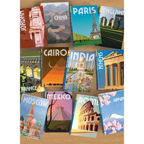 Cobble Hill Puzzles > Jigsaw Puzzles Where to Next? (1000 Piece Puzzle) 625012400695 40069