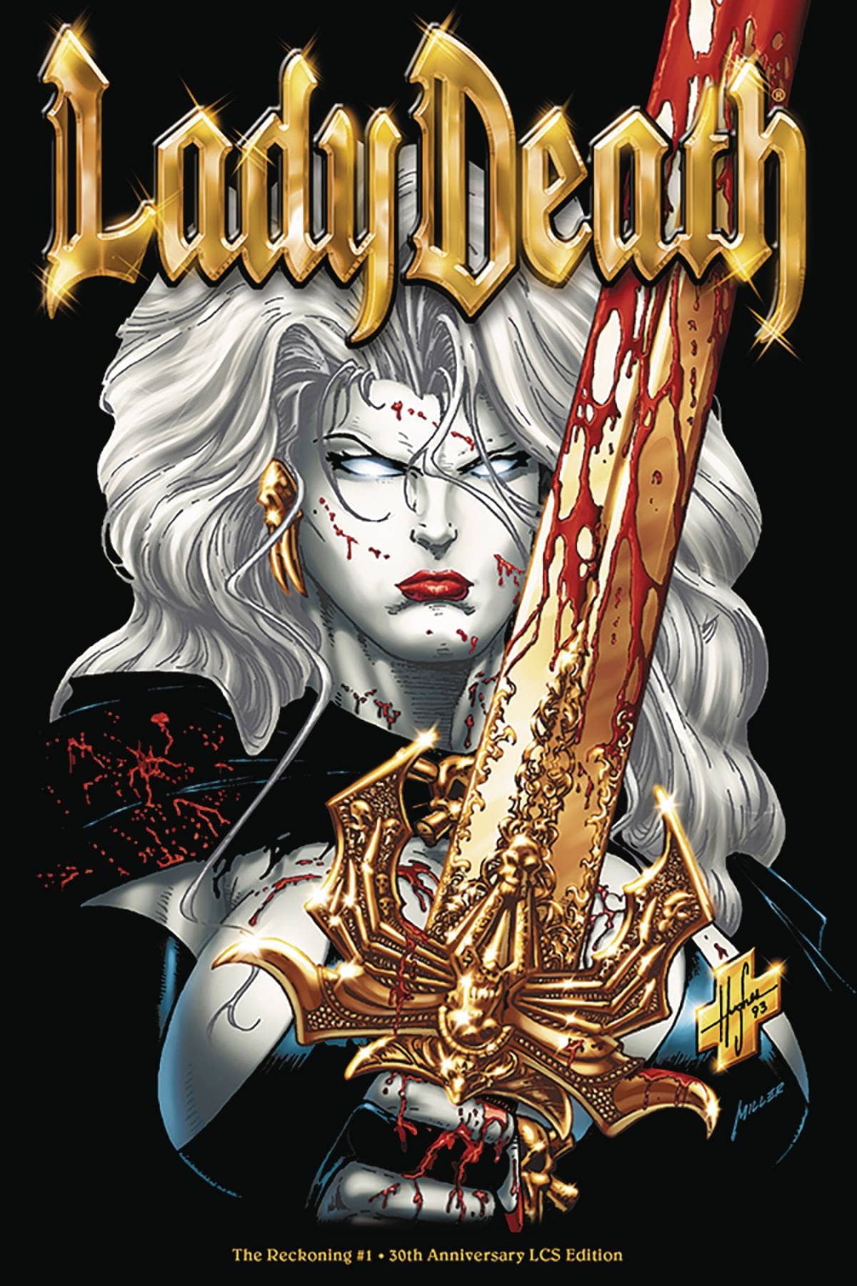 COFFIN COMICS Comic Books Lady Death The Reckoning #1 30Th Anniv Lcs Ed (MR) 64578176570200111 DEC231374