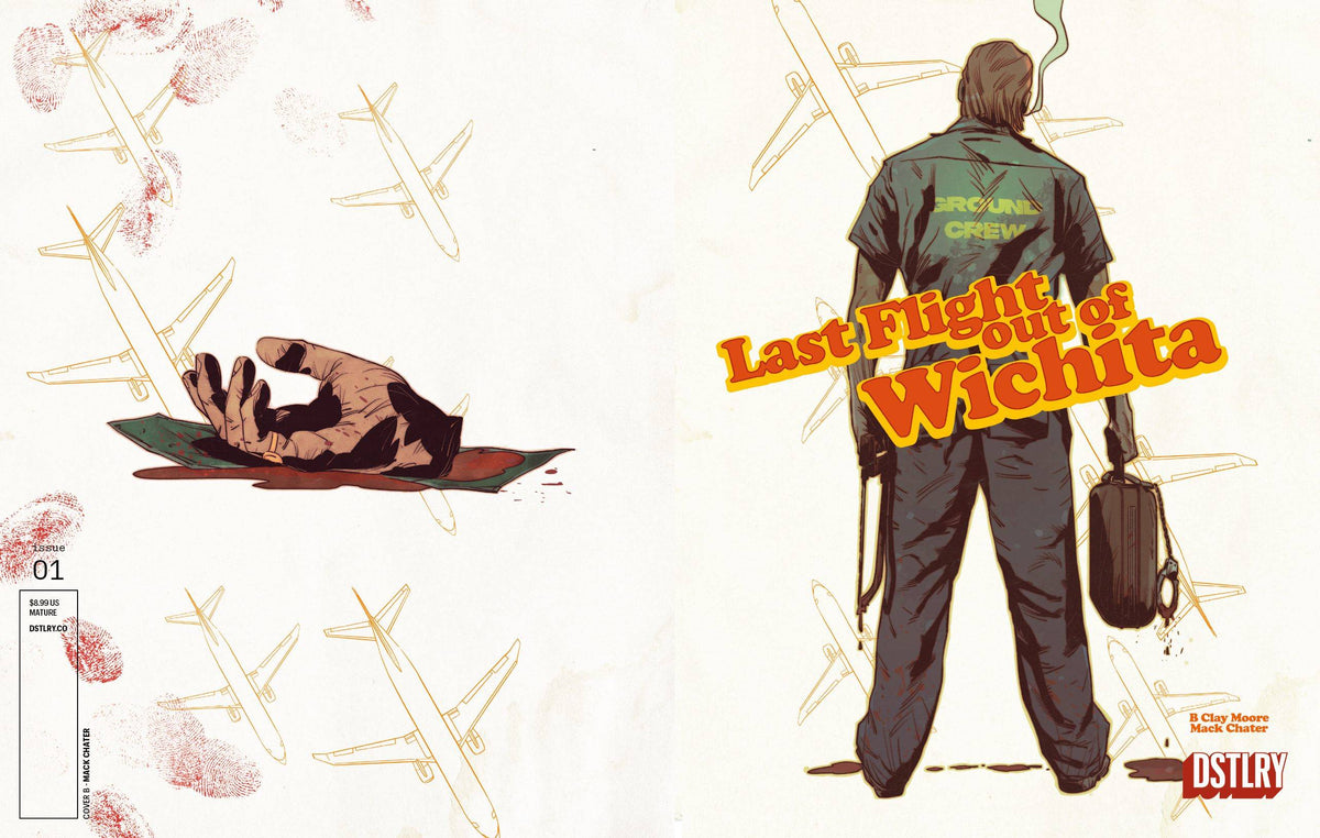 Comic Books Comic Books LAST FLIGHT OUT OF WICHITA #1 CVR B CHATER (MR) 61499847371700121 DEC240981